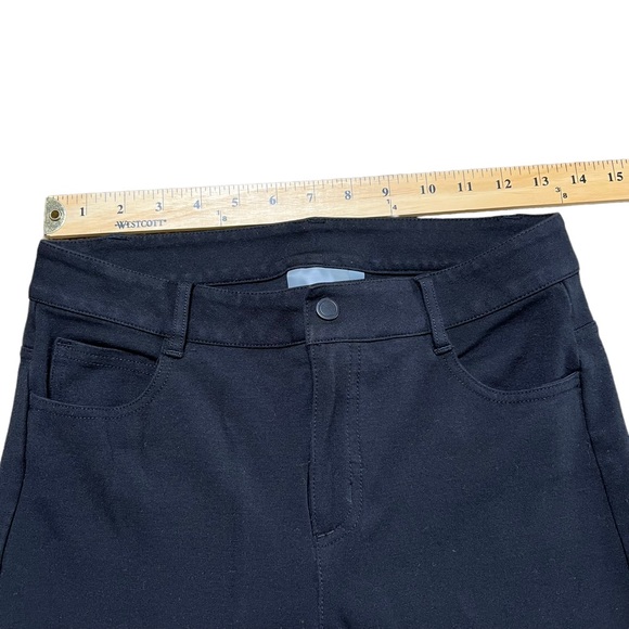 Athleta Black Ponte Skinny Pants STYLE 439153 sz 4 - Picture 9 of 10